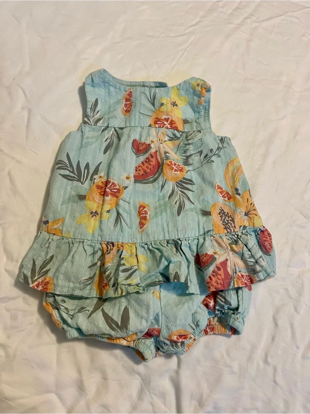 Baby Girls' Fruit-Print Ruffle 2-piece